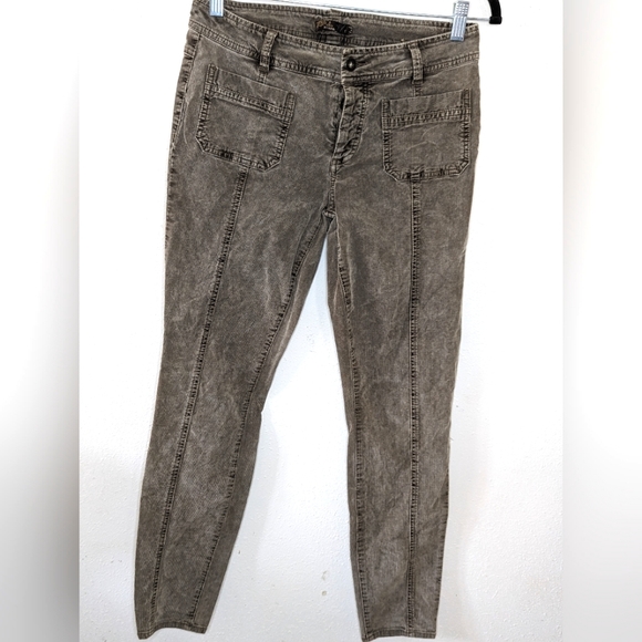 Prana Taupe Corduroy Pants size 6/28 - Picture 1 of 5
